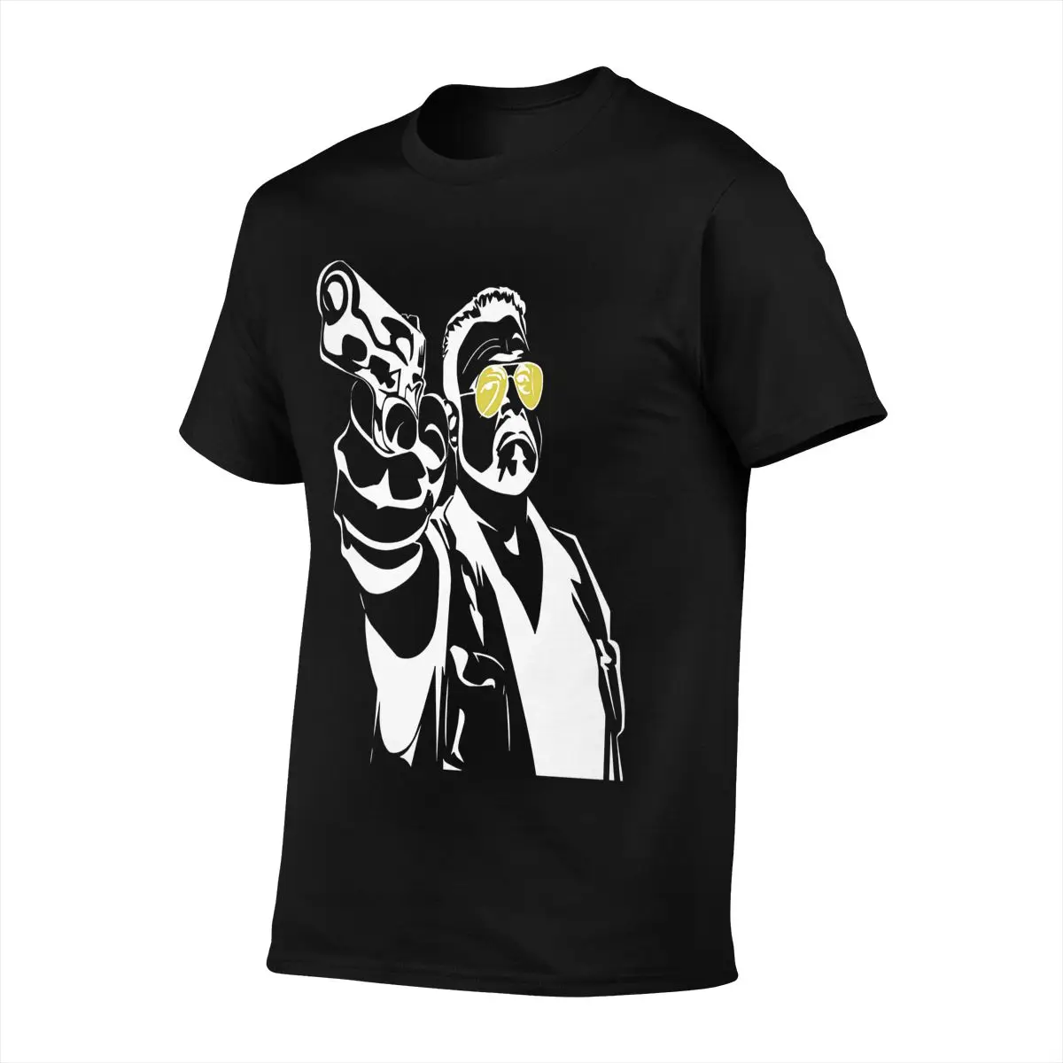 Футболка Мужская/женская оверсайз Круглый рисунок Джона Goodman из аниме Большие