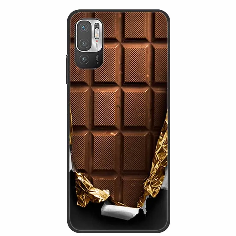 For Xiaomi Redmi Note 10 5G Case Shockproof Soft silicone TPU Back Cover For Redmi Note 10 5G Phone Cases Note10 5G Cute Cartoon