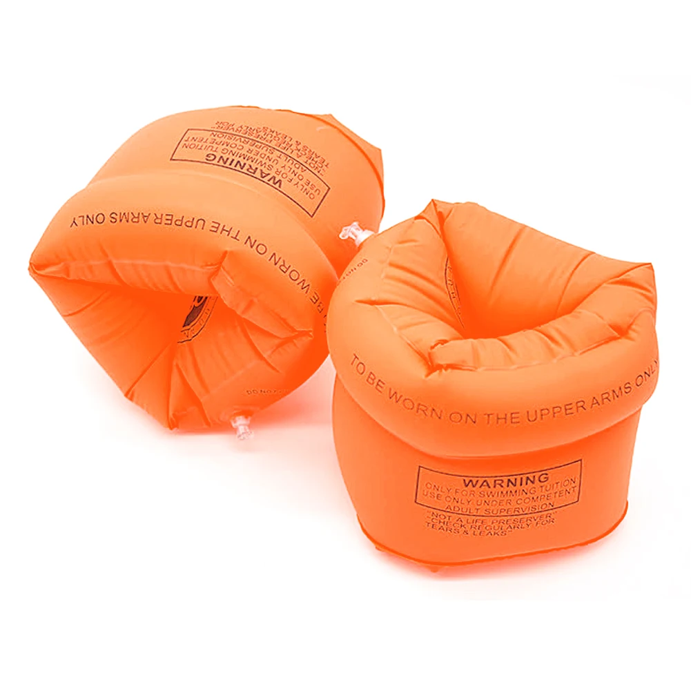

Adult Kids Inflatable Arm Float Safety Swimming Water Armbands Aid Floats