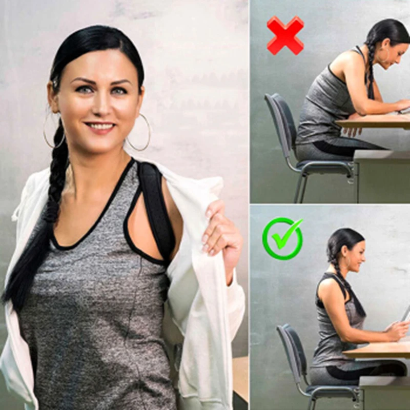 Syeendy Новый Корректор осанки пояс для поддержки спины повязки на плечо корсет