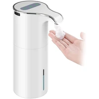 15oz450ml automatic soap dispenser touchless foaming soap dispenser rechargeable waterproof foam soap pump dispenser