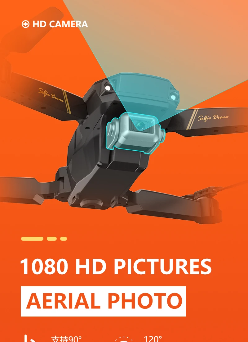 Складной Дрон с камерой HD 1080 P/480 P RC Квадрокоптер с Wi-Fi FPV gps RC вертолет с режимом головы высокой фиксации детская игрушка# E