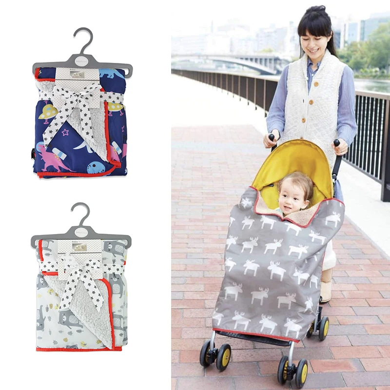 Водонепроницаемое ветрозащитное одеяло 73*83 см для детского автокресла навес