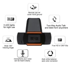 Kebidu HD 1080P USB Камера Высокое разрешение веб-камера с микрофоном клип на Камера Поддержка для Windows XP win2003 win7 8 10