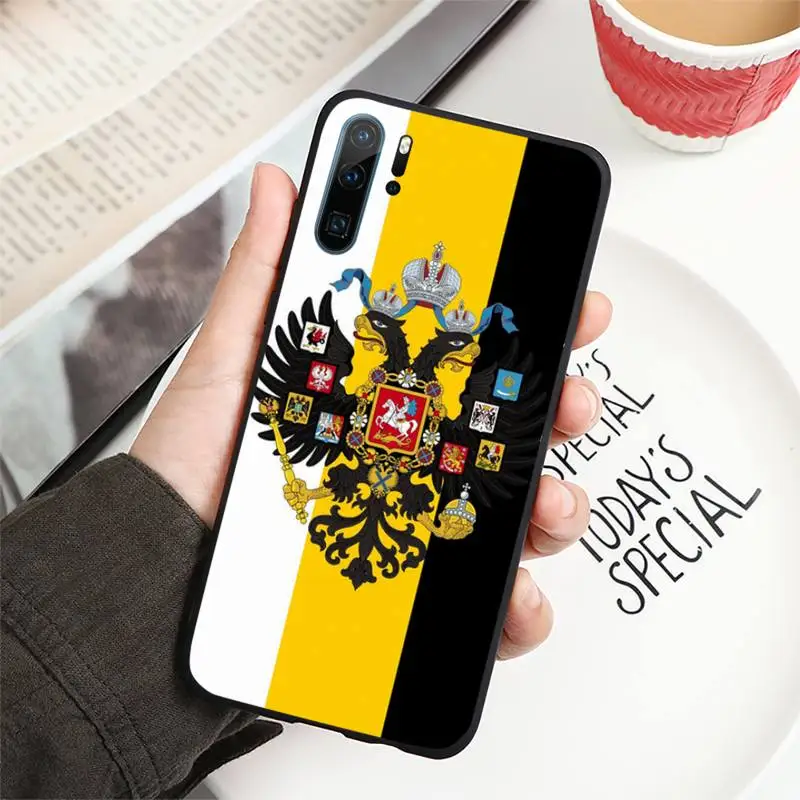 

Russia flag Emblem Phone Case For Huawei P40 P20 P30 lite Pro P Smart 2019 Mate 40 20 10 Lite Pro Nova 5t