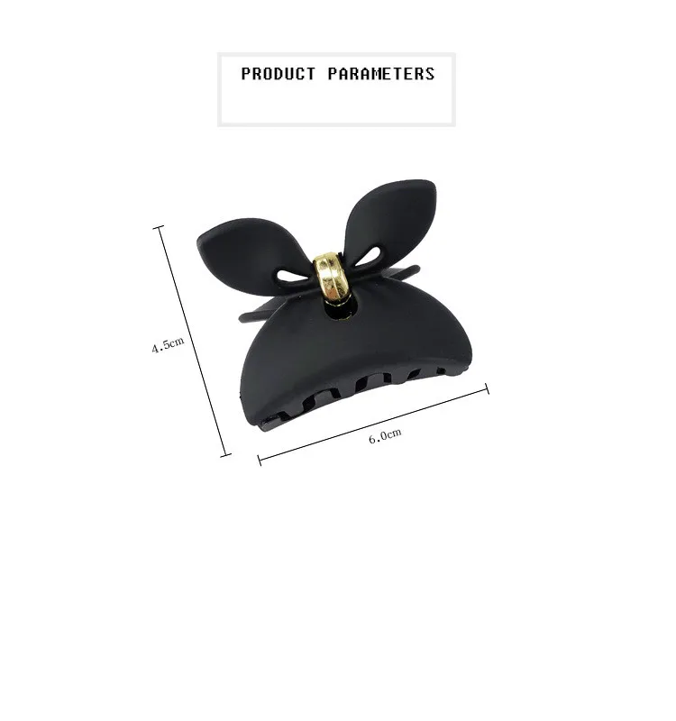 

1Pc Korean Solid Big Hair Claws Elegant Frosted Acrylic Hair Clips Hairpins Barrette Headwear for Women Girls Hair Accessories