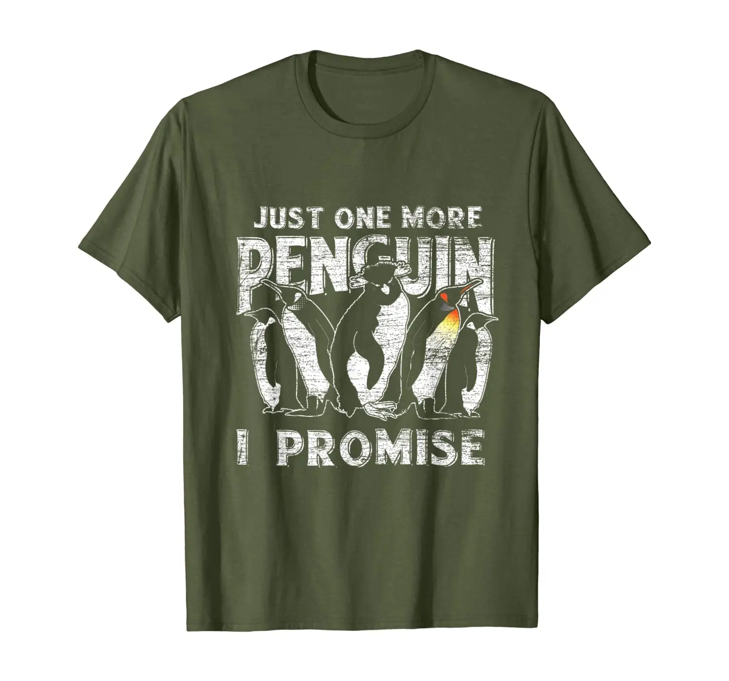 

Just One More Penguin I Promise - Vintage Penguin T-Shirt