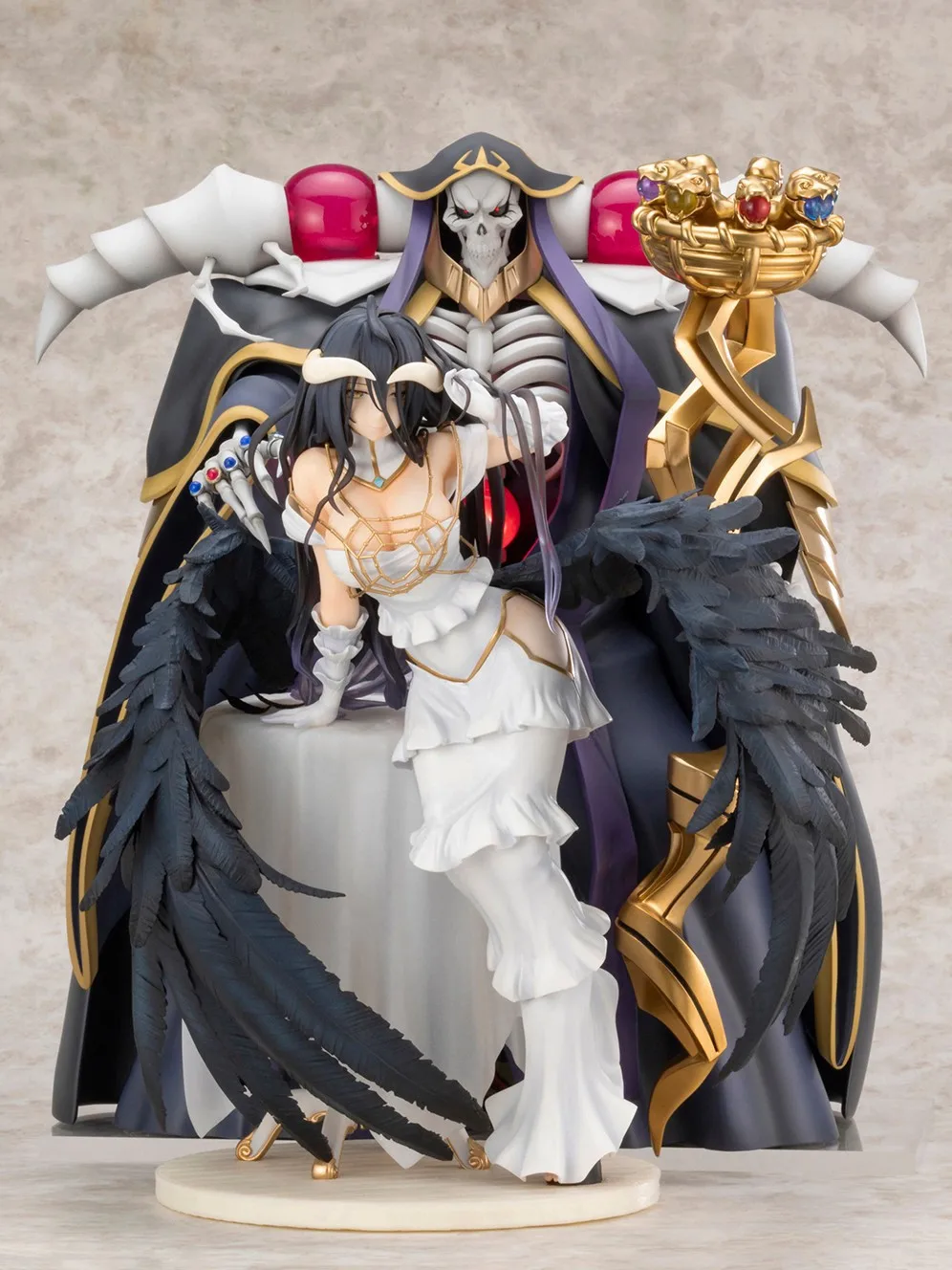 Экшн-фигурка Overlord albedo Ainz масштаб 1:7 30 см | Игрушки и хобби