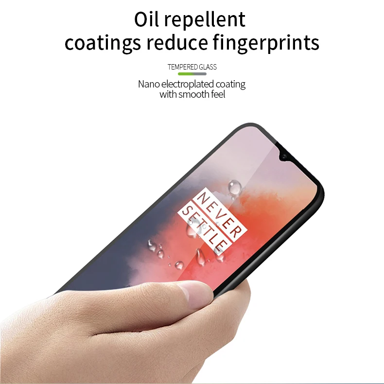 

For OnePlus 7T Glass Tempered PINWUYO 9H Protective Film For OnePlus 7T Screen Protector Tempered Glass