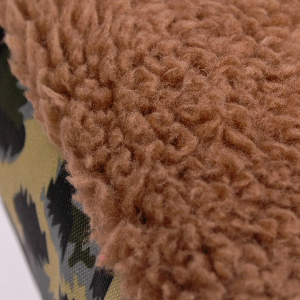 Большая большая кровать для хот догов больших средних и мелких собак камуфляжная