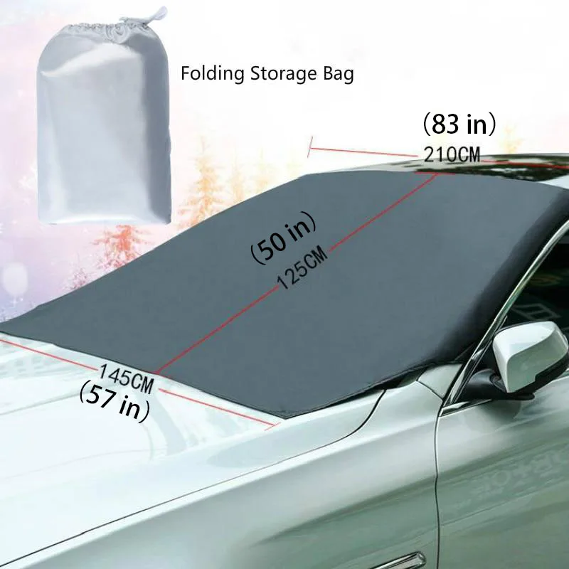 

2020 NEW Universal Auto Windshield Sunshade Snow Cover Car Premium Sun Visor Front Window Bezel Discovery Blind Shade Salon
