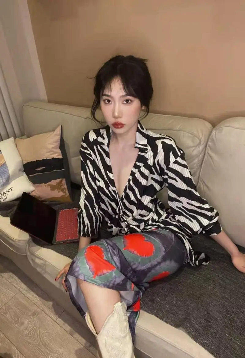 Женская длинная юбка с цветочным принтом эластичная облегающая заниженной