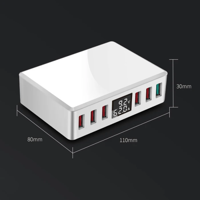 USB 6 портов QC 3,0 быстрое зарядное устройство концентратор адаптер питания настенное зарядное устройство SGA998
