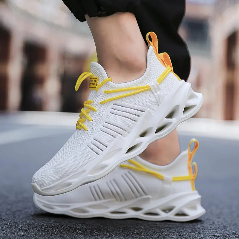 

Fluorescent Green Men's Sneakers Fashion Casual Running Shoes for Men Unisex Large Size 36-47 Mens Casual Shoes zapatos de mujer