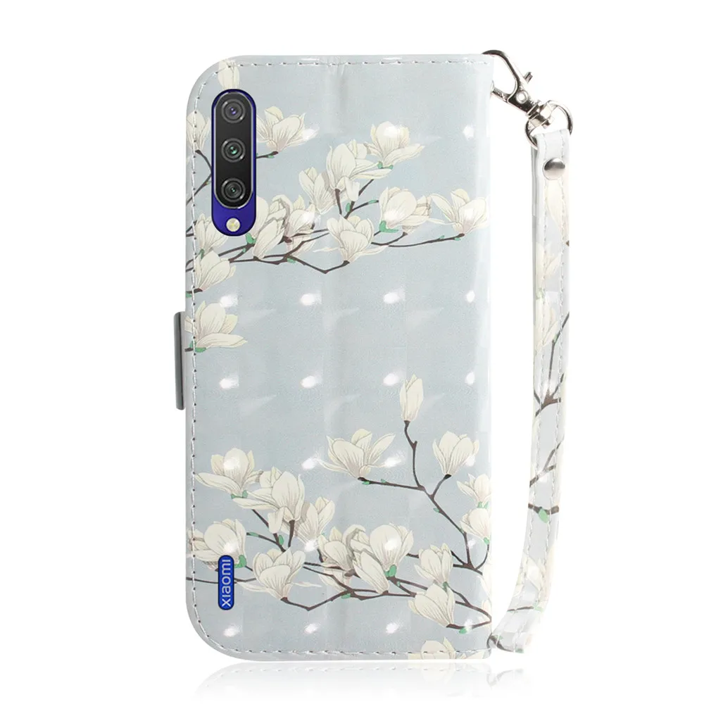 Милый кожаный чехол с откидной крышкой для Xiaomi mi A3, чехол, роскошный Магнитный кошелек, чехол для карт, Fundas для mi A3 Lite, чехол, чехлы для телефонов