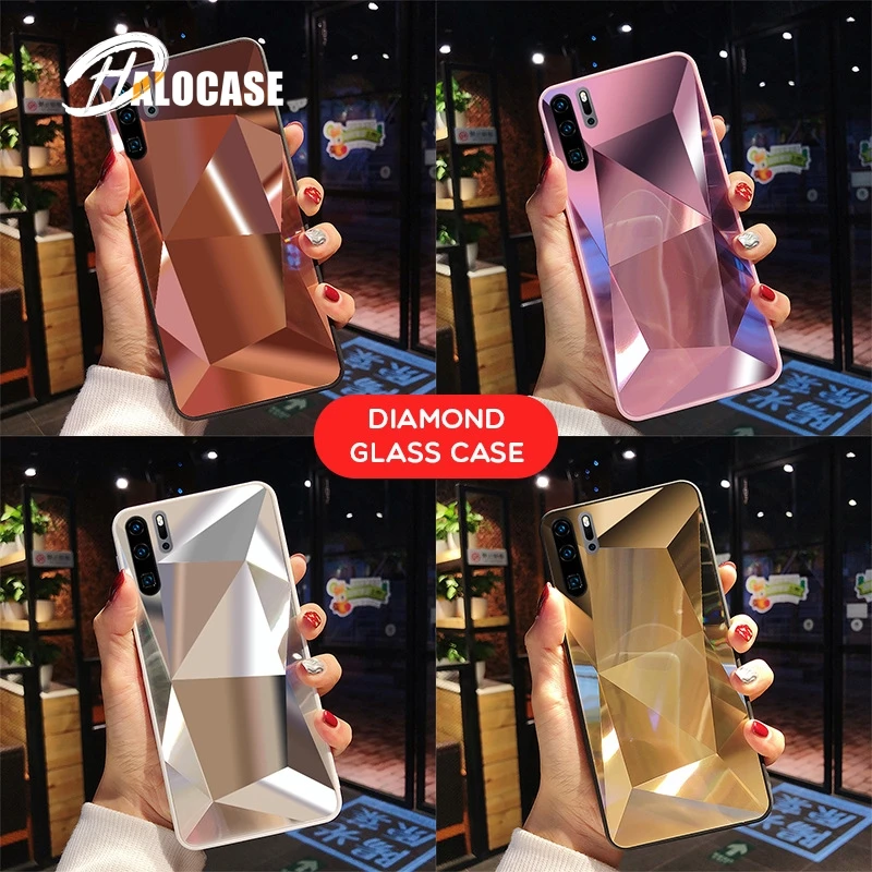 

Diamond Mirror Case For Samsung Galaxy A71 3D A51 A70 A50 A30 A20 A9 A7 A6 2018 S20 Ultra S10E S9 S8 Plus Note 10 Shine Cover