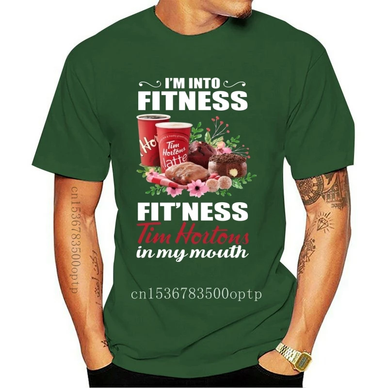 

I'm Into Fitness Fit'ness Tim Hortons In My Mouth T-Shirt