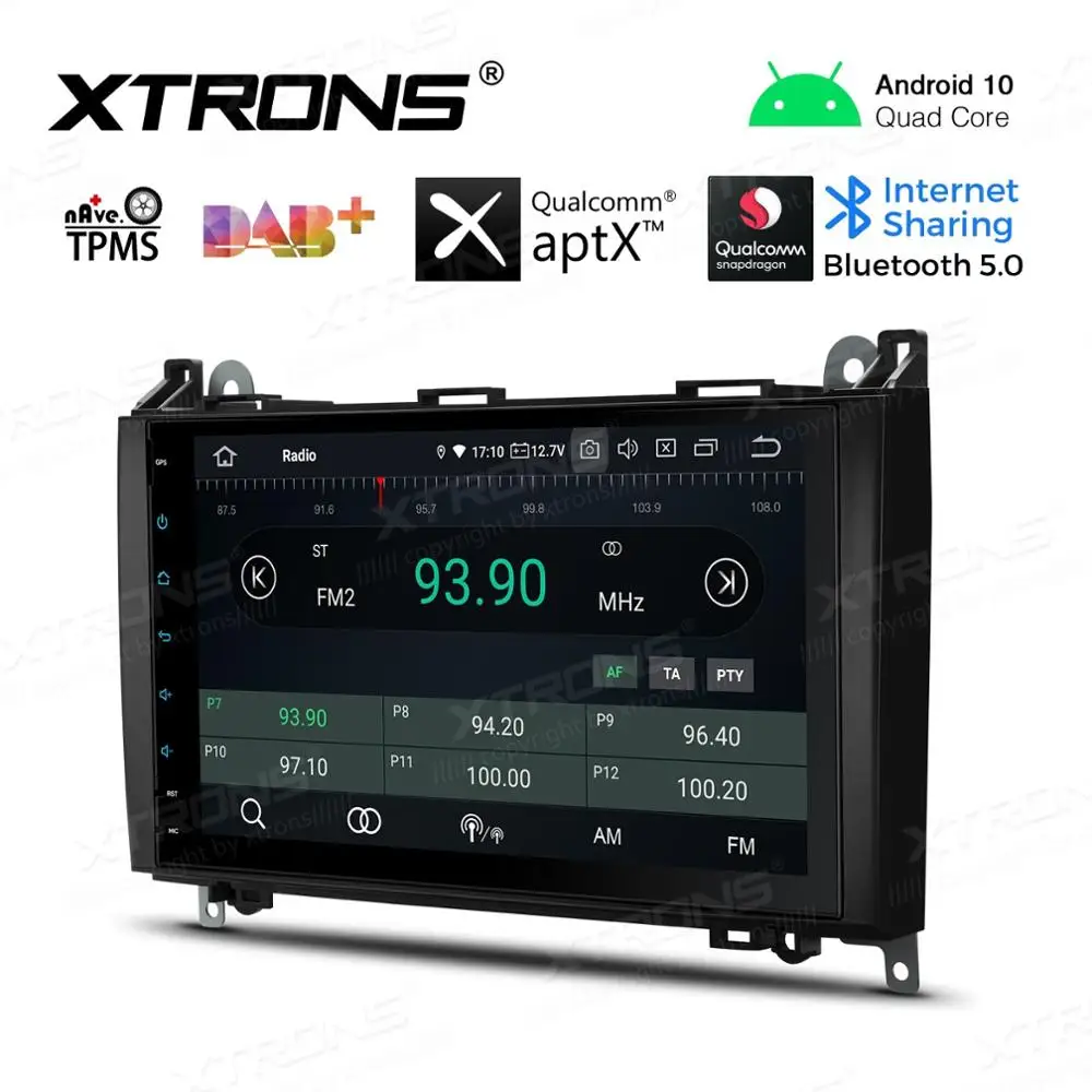 9 &quotAndroid 10 0 OS автомобильный мультимедийный GPS радио системный плеер для Mercedes Benz