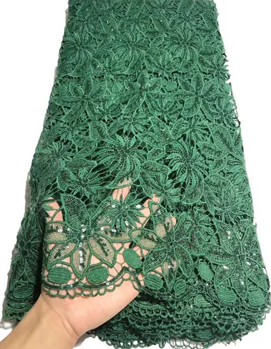 Последний африканский гипюр нигерийское кружево с блестками Водорастворимая