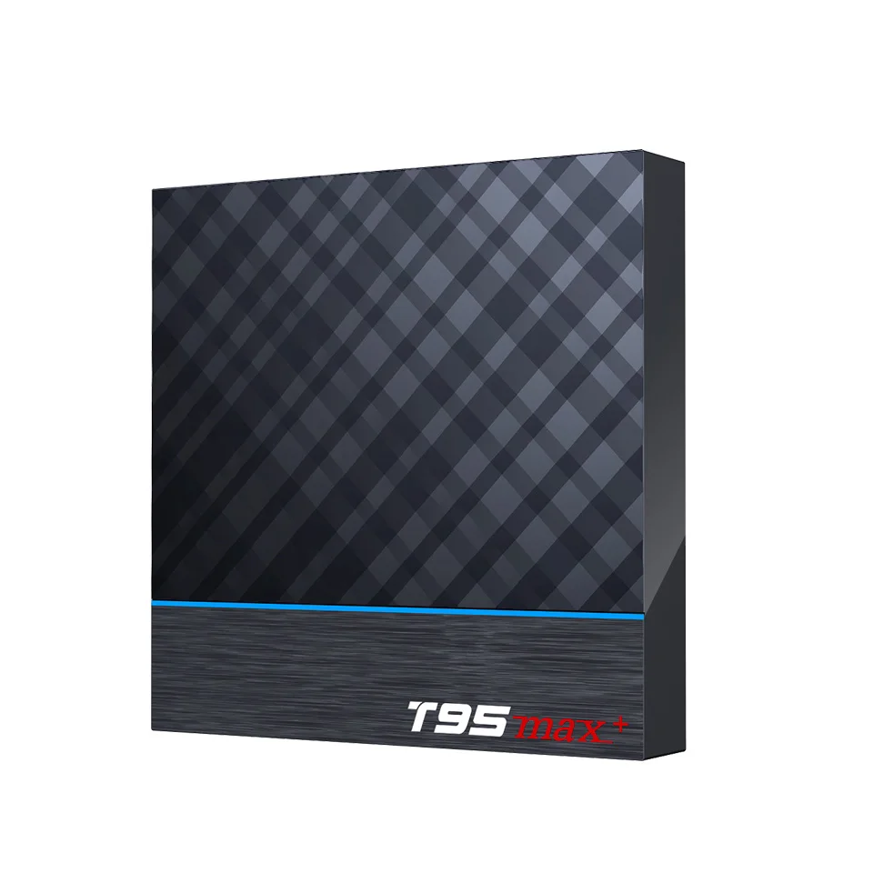 T95 MAX PLUS Amlogic S905X3 Смарт ТВ коробка Android 9 0 4 Гб Оперативная память 32GB/64GB Встроенная 2 4G