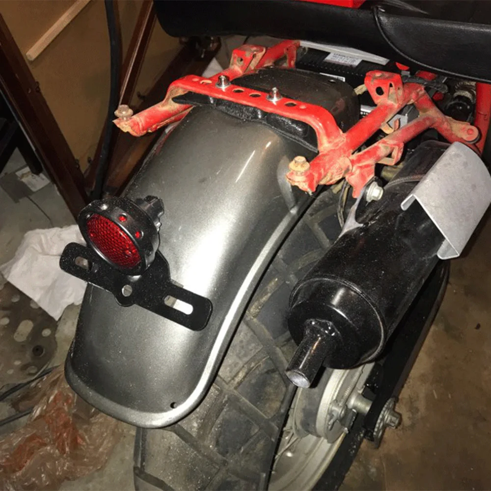 Заднее крыло мотоцикла вспышки брызговики брызговик для Suzuki GN125/GN250 нержавеющая