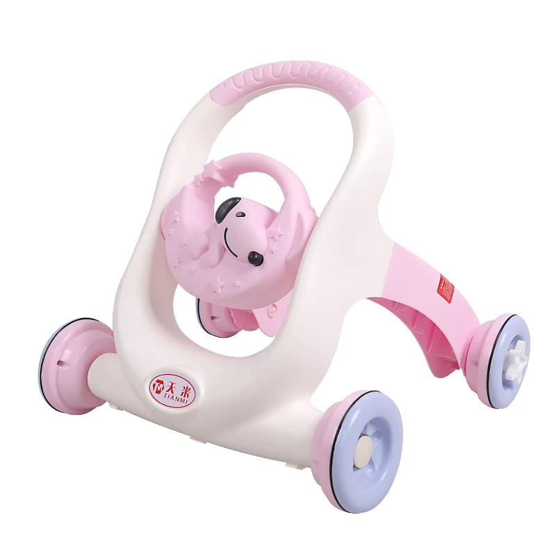 Тележка Baby walker для детей 6-7-18 месяцев с защитой от опрокидывания учится ходить