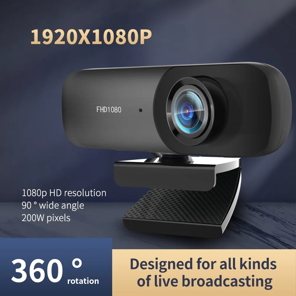 

Веб-камера TISHRIC C70 HD, 1080p, Usb, с микрофоном