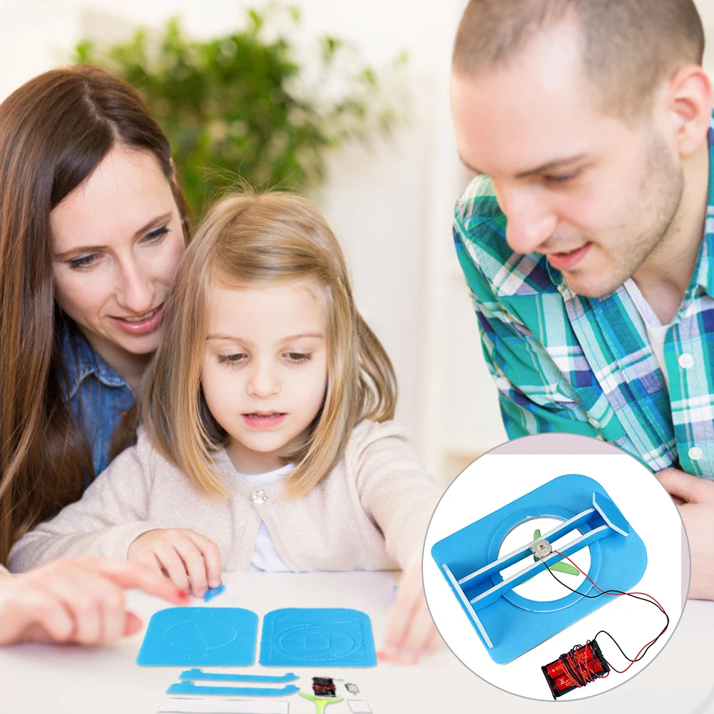 Детские DIY модели на воздушной подушке игрушки для студентов кинетическая