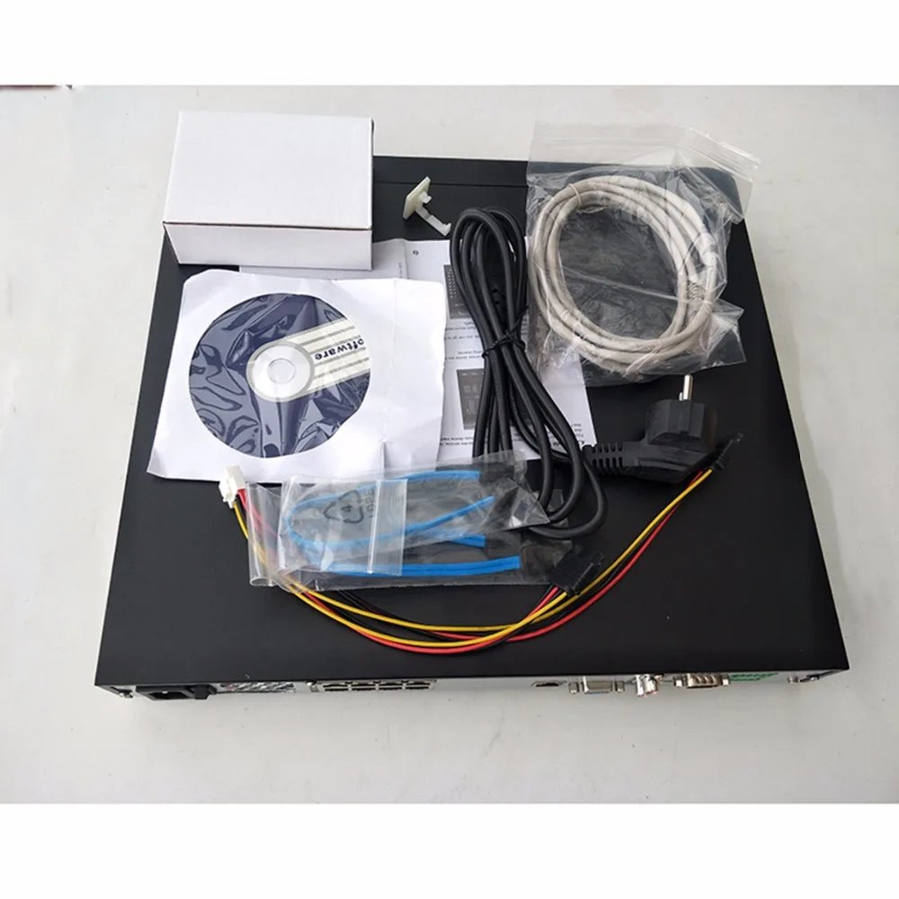 dahua cctv camera system DHI-NVR5208-8P-4KS2 Mult language indoor network camera IPC-HDBW4433R-S 8PCS 4MP POE H.265 h.264
