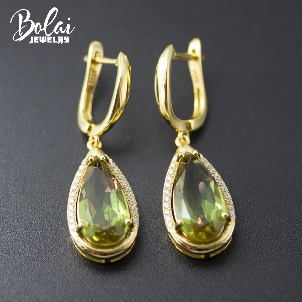 Женские серьги подвески из серебра 925 пробы 16 х8 мм|Серьги-подвески| |