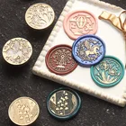 Счастливое колесо обозрения, воск, печать, романтический воздушный шар, огненная краска, печать на свадьбу, приглашение, письмо, восковой штамп, печать на конверте