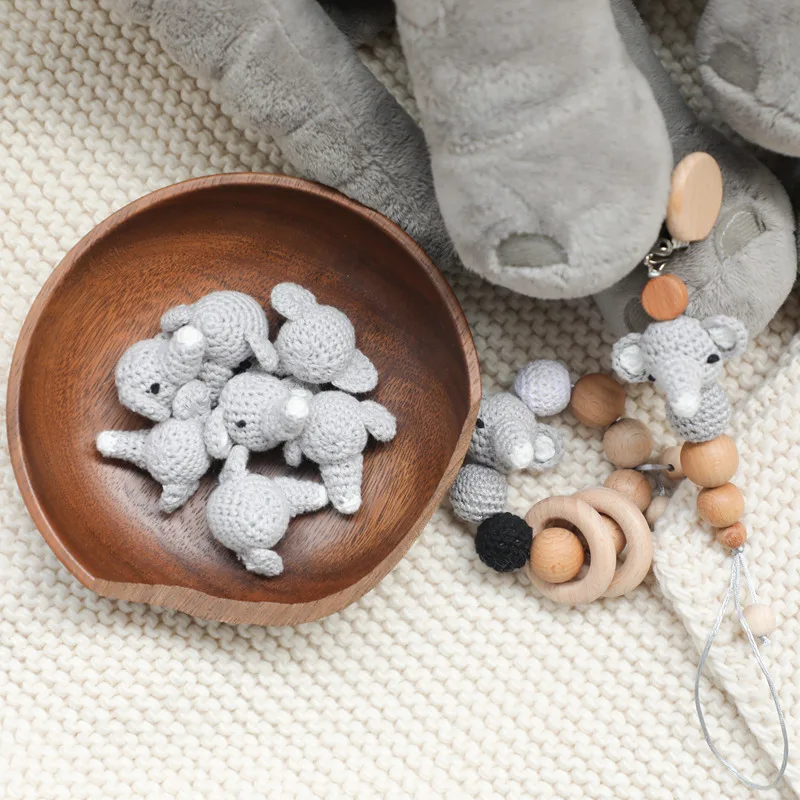 50 шт. бусины амигуруми для соски пустышки|Детские прорезыватели| |