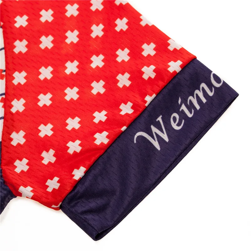 Weimostar для женщин Велоспорт Джерси рубашка Одежда велоспорта Pro Team гонки спорта