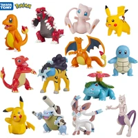 new different styles pokemon 3 14 cm anime figures pikachu blastoise minun charmander venusaur collection pet action model toys