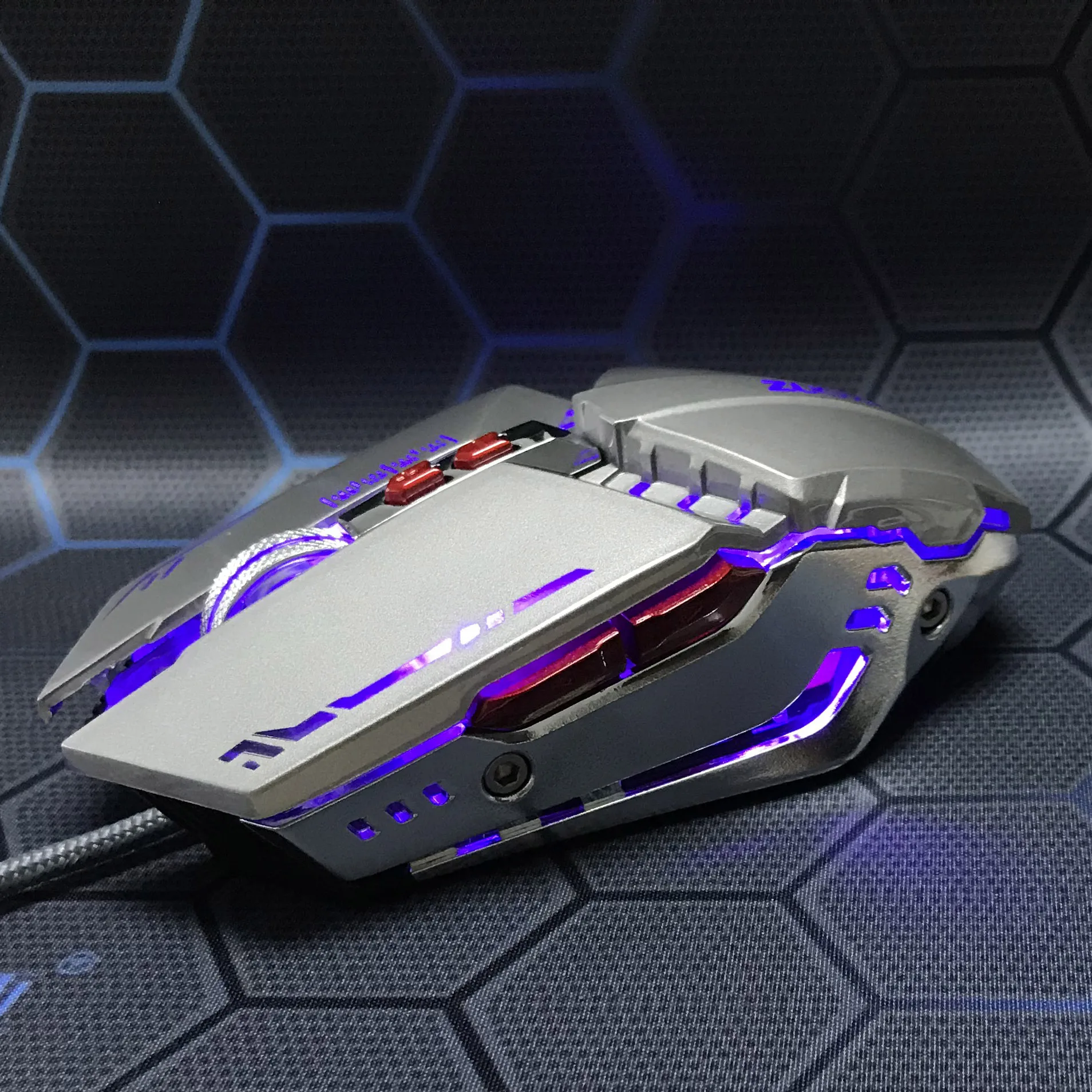 Горячая Распродажа, Проводная игровая мышь USB, 7 кнопок, 5600 dpi, оптический светодиодный компьютерный мышь, Игровые Мыши для ПК, ноутбука, ноутбука, PRO Gamer