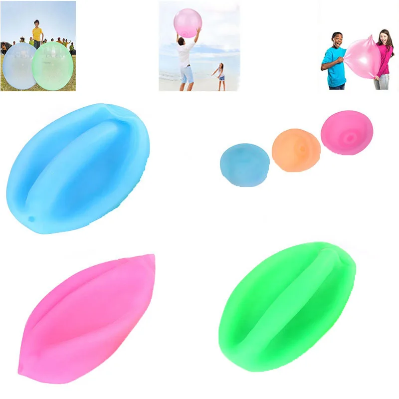 

120cm TPR Bubble Water Balloon Ball Funny Toy Ball Amazing Super-large Rubber Bubble Ball Inflatable Toys For Kids Outdoor Play2