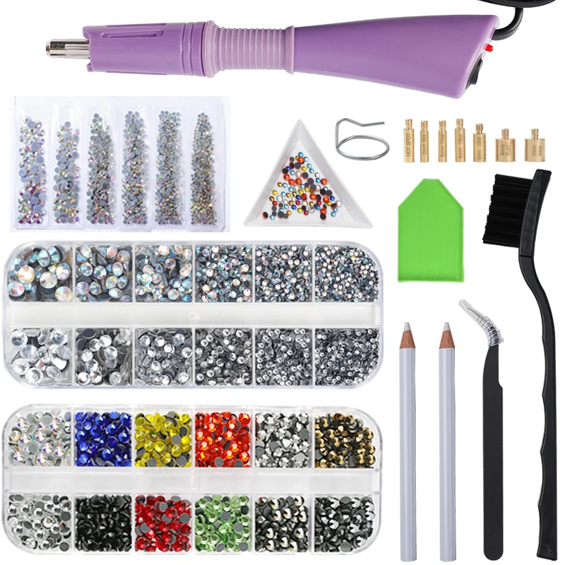 Аппликатор Стразы для горячей фиксации ЕС/США термоклейкая палочка термоклейкий