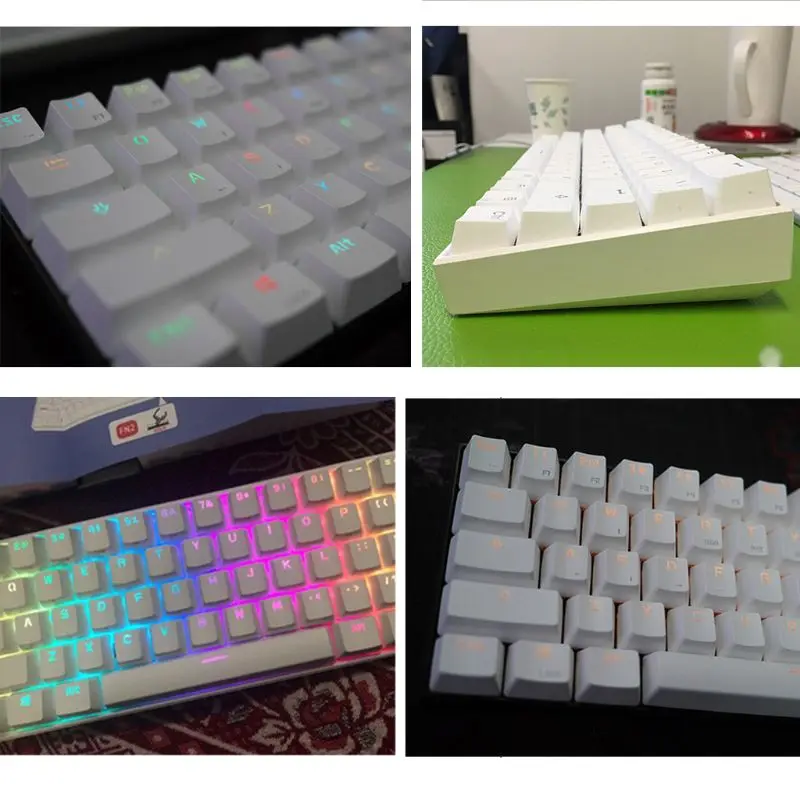 

Mechanical Gaming Keyboard Anne Pro 2 Pro2 60% 61 Keys NKRO Bluetooth 5.0 Type-C RGB Cherry Switch Gateron Switch Kailh Switch