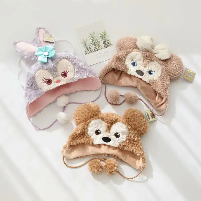 Candice guo! 1 шт. мягкая теплая шапка с мультяшными героями duffy shelliemay StellaLou | Игрушки и
