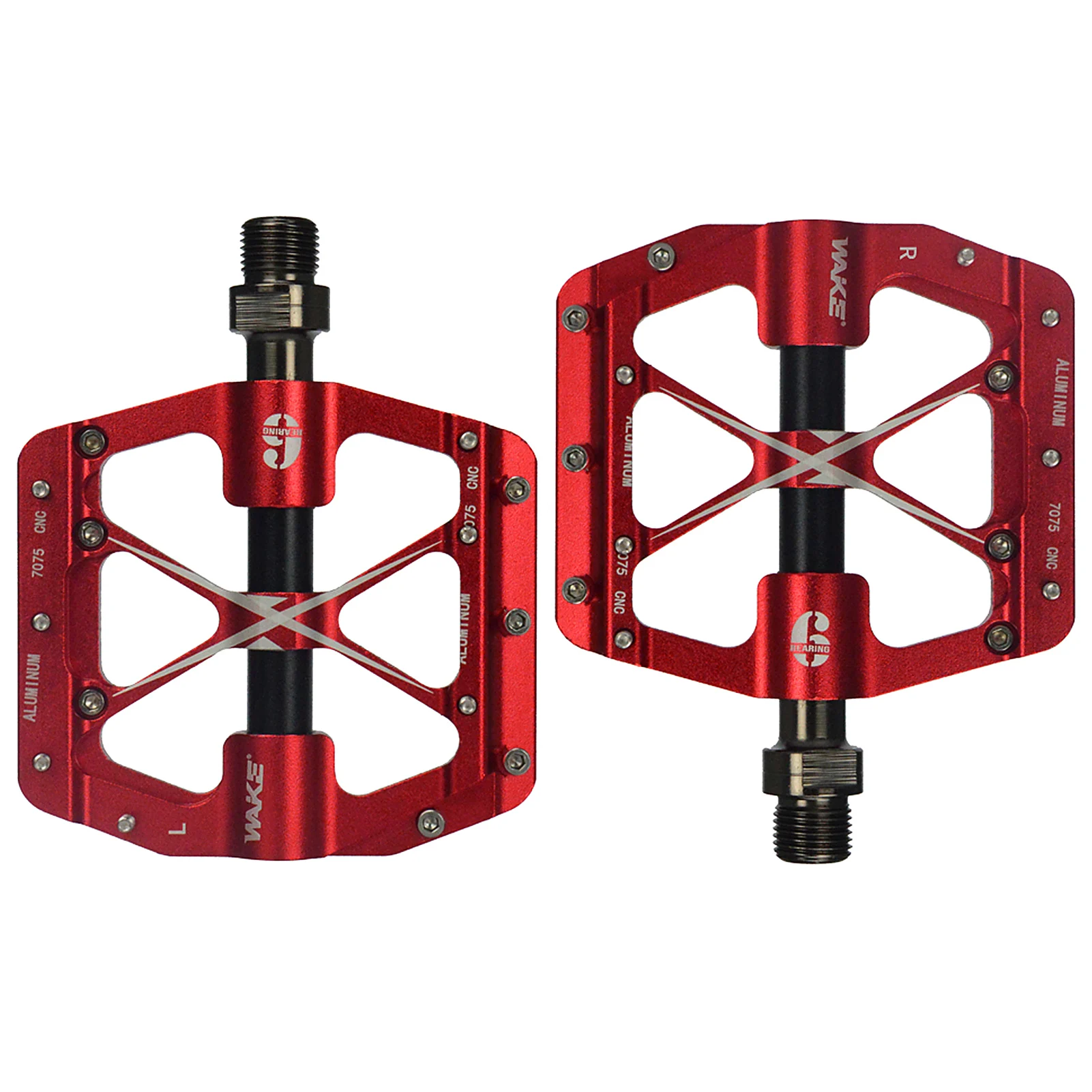 

Ultralight Seal Bearings Bicycle Bike Pedals Aluminum Alloy Cycling Road MTB Pedals Flat Platform Bicycle Parts Accessories