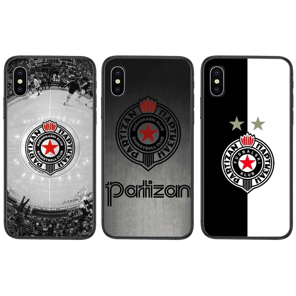 Черная оболочка Fk Partizan Белградский модный бампер для Xiaomi Mi 10 11 9 10T Pro Lite Ultra Poco X3 F3 NFC