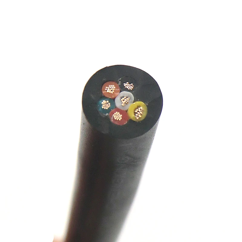 2464 кабель оболочка провода 6 Core 28 26 24 22 20 18AWG через экструдирование производства