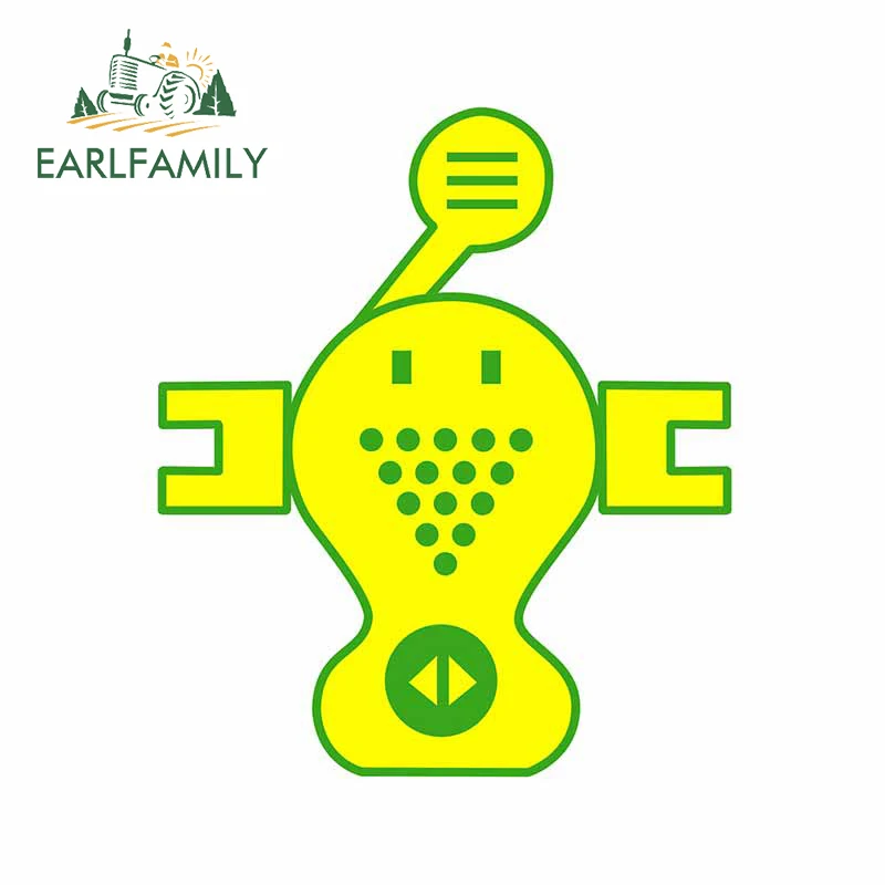 Набор наклеек для автомобиля EARLFAMILY 13 см х 11 из винила водостойкая устойчивая к