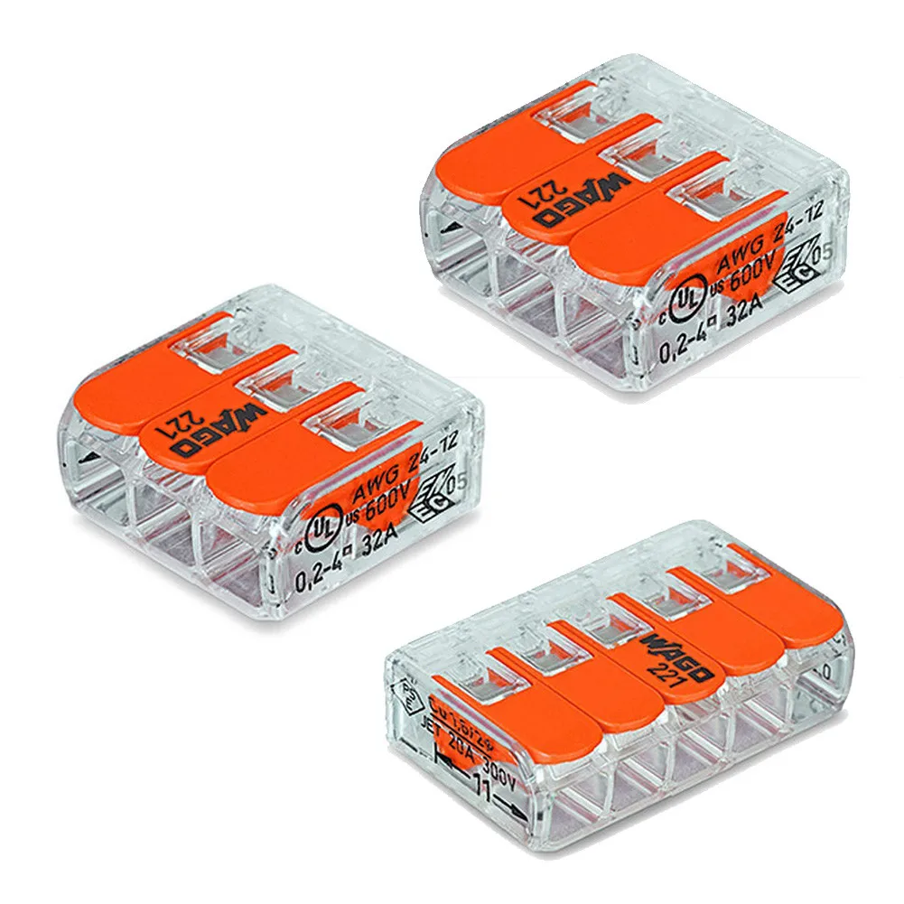 

50pcs / 100pcs Connector Accessories Cable Clamp Connectors Electrical