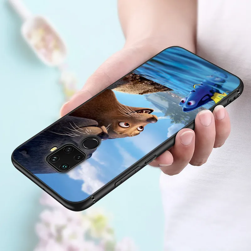black soft finding nemo fish for huawei p smart 2021 2020 z s mate 40 rs 30 20 20x 10 pro plus lite 2019 phone case free global shipping