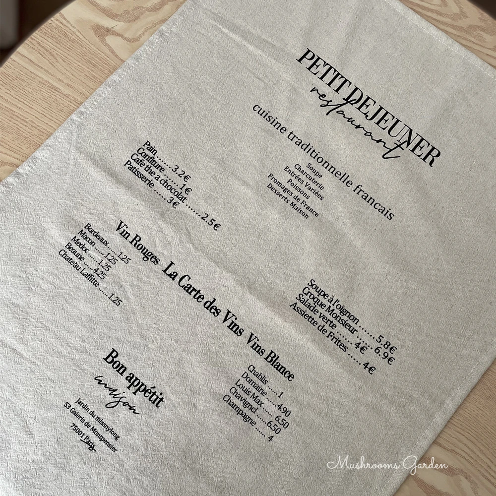 Простая простая салфетка в Корейском стиле с английским алфавитом маятником для