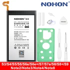 NOHON батарея для Samsung Galaxy S9 S8 плюс S7 S6 Edge Plus S5 S4 NFC S3 Note8 Note4 Note3 NFC Note2 N910X N9100 телефон Bateria