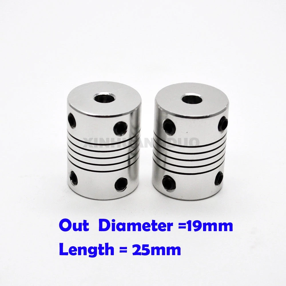1 шт. алюминиевый ЧПУ двигатель Щековая Соединительная муфта от 5 мм до 8 Гибкие