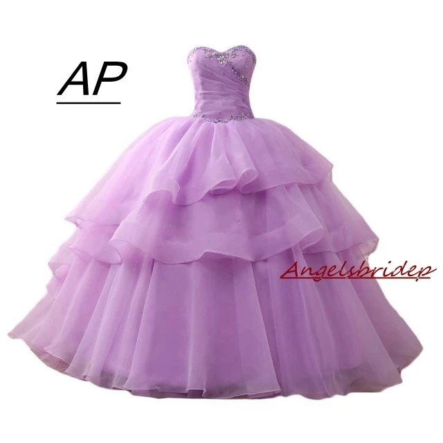 Angelsbridep Сексуальные Кристаллы бальное платье Quinceanera платья 2021 Бисер Блестки