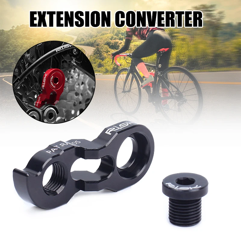 

2021 велосипед задний переключатель расширитель Алюминий сплав крепкий и прочный задний крючок для рамки удлинитель для головок Аксессуары ...